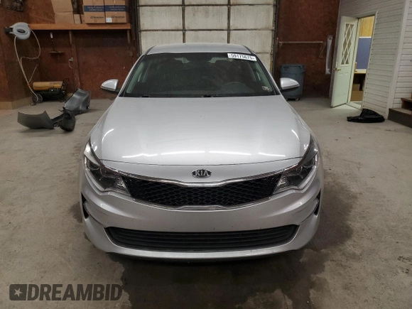 2017 Kia Optima LX with VIN 5XXGT4L39HG148788, listed as a Copart auction lot 59175675 with 89,226 mi miles and Salvage title. Bid and sale history available at DreamBid. Image 5.