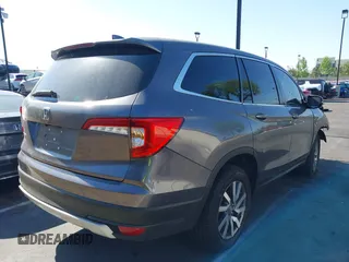 2021 Honda Pilot EX with VIN 5FNYF5H35MB036402, listed as a IAAI auction lot 42280114 with Not provided miles and . Bid and sale history available at DreamBid. Image 4.