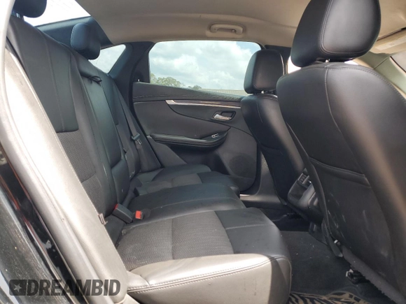 2017 Chevrolet Impala LT with VIN 2G1105S37H9154871, listed as a Copart auction lot 51824015 with 186,105 mi miles and Salvage Title. Bid and sale history available at DreamBid. Image 10.