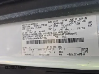 2015 Ford Transit Cargo with VIN 1FTNR1ZM9FKA47032, listed as a IAAI auction lot 42302028 with 127,215 mi miles and . Bid and sale history available at DreamBid. Image 7.