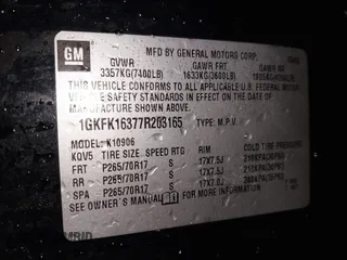 2007 GMC Yukon XL SLT with VIN 1GKFK16377R203165, listed as a IAAI auction lot 41622346 with 315,618 mi miles. Bid and sale history available at carsss.com. Image 9.