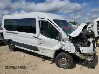 2018 Ford Transit Passenger XL z VIN 1FBZX2CM4JKB47817, wystawiony jako Copart lot #54428465 z przebiegiem 204 352 mil mil oraz Szkoda całkowita • Salvage title. Historia ofert i sprzedaży dostępna na DreamBid. Obrazek 4.