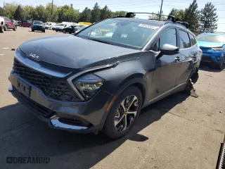2023 Kia Sportage Hybrid EX with VIN KNDPVCAG7P7045936, listed as a Copart auction lot 69424904 with 17,137 mi miles and Salvage Title. Bid and sale history available at carsss.com. Image 1.