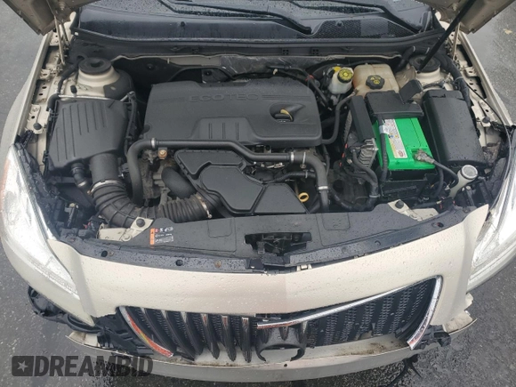 2012 Buick Regal with VIN 2G4GR5EK6C9115784, listed as a Copart auction lot 57816505 with 123,366 mi miles and Salvage title. Bid and sale history available at DreamBid. Image 11.