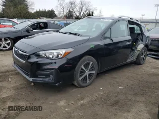 2019 Subaru Impreza Premium with VIN 4S3GTAD66K3751163, listed as a Copart auction lot 43559865 with 82,953 mi miles and Salvage Title. Bid and sale history available at carsss.com. Image 1.