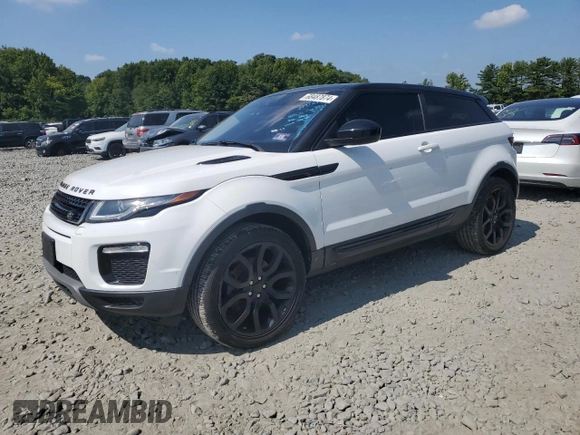 2017 Land Rover Range Rover Evoque Pure Plus with VIN SALVP1BG6HH252908, listed as a Copart auction lot 68487874 with 84,088 mi miles and Salvage title. Bid and sale history available at DreamBid. Image 1.