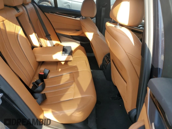 2018 BMW 5 Series 540i with VIN WBAJE5C52JWA96352, listed as a Copart auction lot 58902825 with Not provided miles and Salvage title. Bid and sale history available at DreamBid. Image 10.