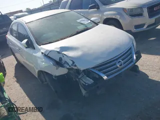 2013 Nissan Sentra SV with VIN 3N1AB7AP2DL649989, listed as a IAAI auction lot 41979236 with 154,815 mi miles and . Bid and sale history available at DreamBid. Image 1.
