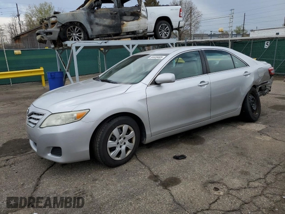2011 Toyota Camry LE with VIN 4T1BF3EK3BU136276, listed as a Copart auction lot 54449465 with 166,239 mi miles and Salvage Title. Bid and sale history available at DreamBid. Image 1.