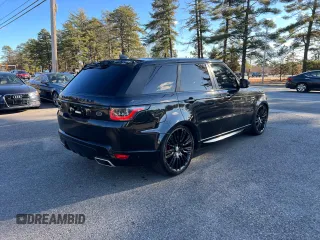 2018 Land Rover Range Rover Sport with VIN SALWR2RE7JA196811, listed as a Copart auction lot 41639235 with 103,214 mi miles and Clean Title. Bid and sale history available at carsss.com. Image 4.