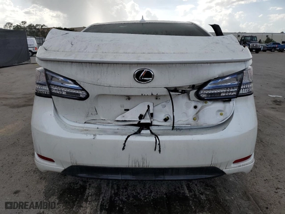 2011 Lexus HS 250h with VIN JTHBB1BA1B2043914, listed as a Copart auction lot 51455045 with 0 mi miles and Non Repairable. Bid and sale history available at carsss.com. Image 6.