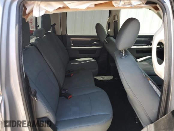 2019 Ram 1500 Big Horn with VIN 1C6RR7TT6KS714855, listed as a Copart auction lot 56147635 with 104,312 mi miles and Non repairable. Bid and sale history available at DreamBid. Image 10.