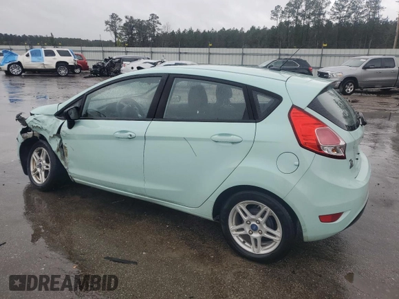 2019 Ford Fiesta SE with VIN 3FADP4EJXKM100957, listed as a Copart auction lot 47380545 with 44,401 mi miles and Salvage Title. Bid and sale history available at DreamBid. Image 2.