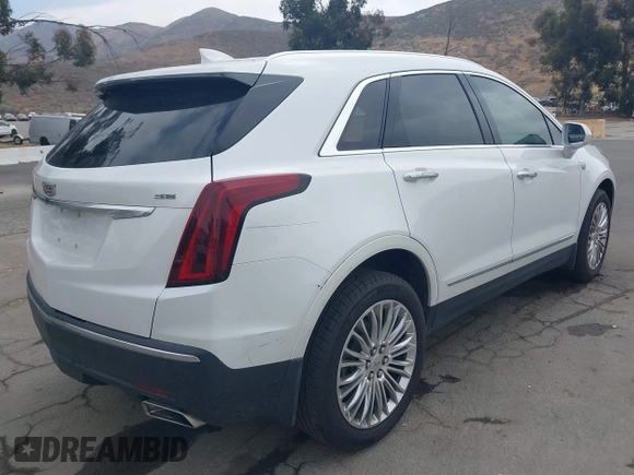 2017 Cadillac XT5 Premium Luxury FWD with VIN 1GYKNCRS4HZ128145, listed as a IAAI auction lot 42349980 with 99,100 mi miles and . Bid and sale history available at DreamBid. Image 4.