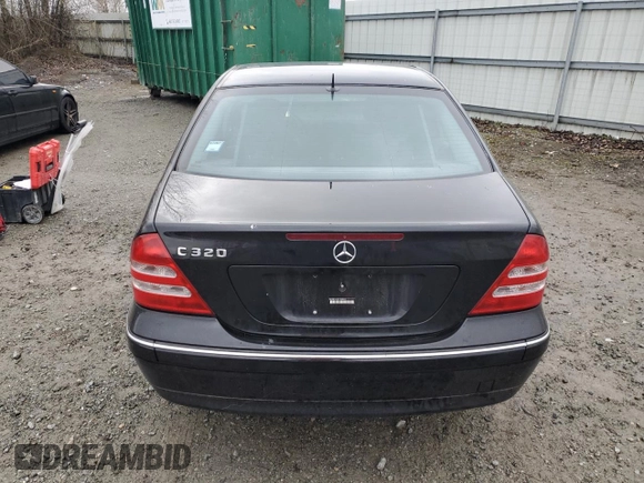 2002 Mercedes-Benz C 230/260/280/320 with VIN WDBRF64J52F288883, listed as a Copart auction lot 45947145 with 143,297 mi miles and Clean Title. Bid and sale history available at DreamBid. Image 6.