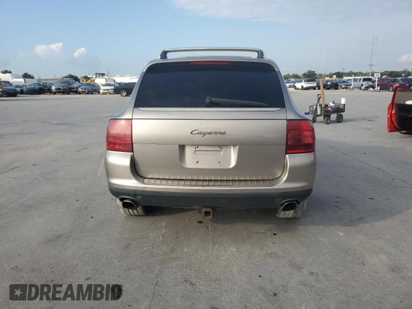 2004 Porsche Cayenne with VIN WP1AA29P84LA23123, listed as a Copart auction lot 71775524 with 0 mi miles and Salvage Title. Bid and sale history available at carsss.com. Image 6.