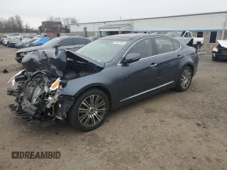 2014 Kia Cadenza Premium with VIN KNALN4D78E5124361, listed as a Copart auction lot 86970534 with 183,228 mi miles and Salvage Title. Bid and sale history available at carsss.com. Image 1.