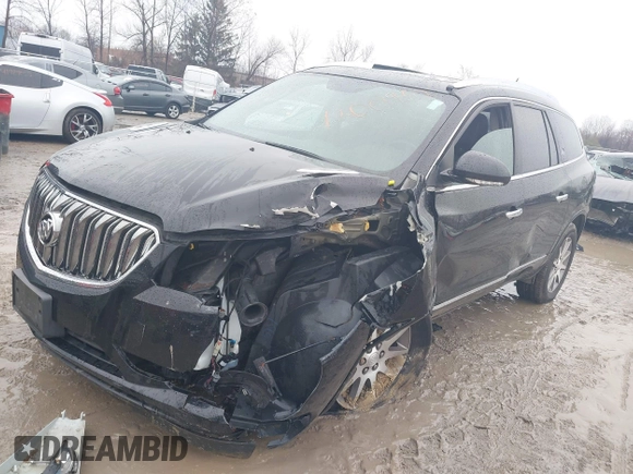2016 Buick Enclave Leather with VIN 5GAKVBKD4GJ138698, listed as a IAAI auction lot 42001952 with 134,867 mi miles. Bid and sale history available at carsss.com. Image 17.