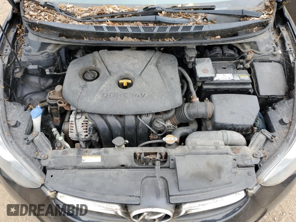 2011 Hyundai Elantra Limited z VIN 5NPDH4AE3BH050764, wystawiony jako Copart lot #57466815 z przebiegiem 157 991 mil mil oraz Czysty tytuł • Clean title. Historia ofert i sprzedaży dostępna na DreamBid. Obrazek 11.