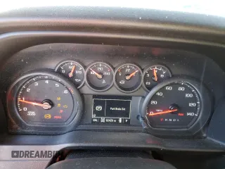 2021 Chevrolet Silverado 1500 Custom Trail Boss with VIN 1GCPYCEF6MZ187624, listed as a Copart auction lot 45992685 with 82,428 mi miles and Salvage Title. Bid and sale history available at DreamBid. Image 9.