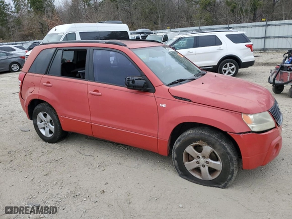 2006 Suzuki Grand Vitara Premium with VIN JS3TE943764102504, listed as a Copart auction lot 48995615 with 0 mi miles and Salvage Title. Bid and sale history available at carsss.com. Image 4.