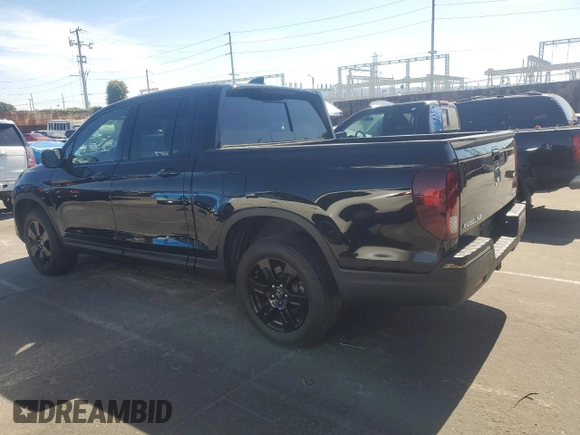 2017 Honda Ridgeline Black Edition with VIN 5FPYK3F88HB010727, listed as a Copart auction lot 64104615 with 116,848 mi miles and Salvage title. Bid and sale history available at DreamBid. Image 2.