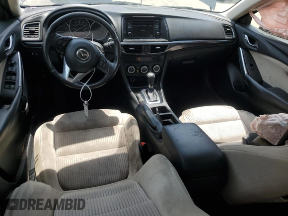 2015 Mazda 6 i Sport with VIN JM1GJ1U59F1219422, listed as a Copart auction lot 54201285 with 202,686 mi miles and Salvage Title. Bid and sale history available at DreamBid. Image 8.