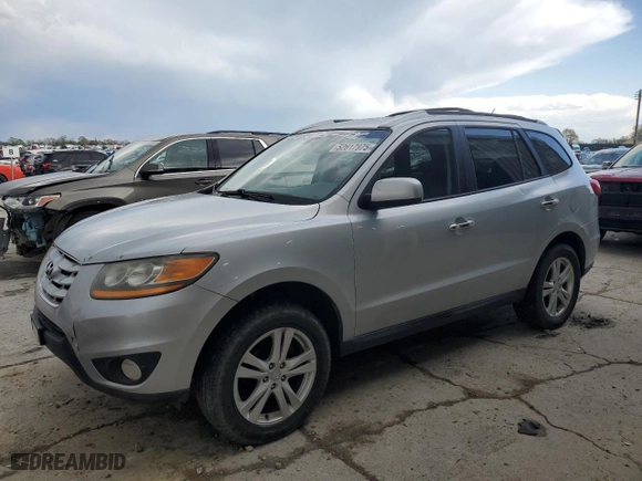 2010 Hyundai Santa Fe Limited with VIN 5NMSKDAG2AH342296, listed as a Copart auction lot 52617975 with 218,322 mi miles and Clean Title. Bid and sale history available at carsss.com. Image 1.