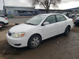 2006 Toyota Corolla CE z VIN 1NXBR32E46Z586014, wystawiony jako Copart lot #87407704 z przebiegiem 176 621 mil mil oraz Szkoda całkowita • Salvage title. Historia ofert i sprzedaży dostępna na DreamBid. Obrazek 1.