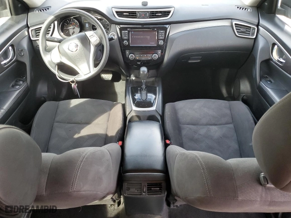 2016 Nissan Rogue SV with VIN KNMAT2MT0GP599785, listed as a Copart auction lot 46929935 with 179,776 mi miles and Salvage Title. Bid and sale history available at carsss.com. Image 8.