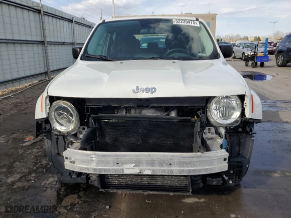 2017 Jeep Renegade Sport with VIN ZACCJAAH0HPF60644, listed as a Copart auction lot 52239475 with 67,934 mi miles and Salvage Title. Bid and sale history available at carsss.com. Image 5.