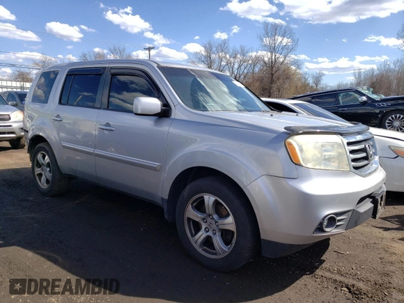 2012 Honda Pilot EX with VIN 5FNYF4H46CB050164, listed as a Copart auction lot 50470865 with 251,132 mi miles and Salvage Title. Bid and sale history available at DreamBid. Image 4.