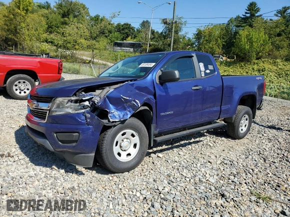2015 Chevrolet Colorado 4WD WT with VIN 1GCHTAE3XF1196017, listed as a Copart auction lot 69189494 with 18,051 mi miles and Salvage Title. Bid and sale history available at DreamBid. Image 1.