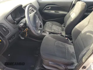 2015 Kia Rio LX with VIN KNADM4A3XF6436038, listed as a Copart auction lot 85834574 with 66,085 mi miles and Salvage Title. Bid and sale history available at carsss.com. Image 7.