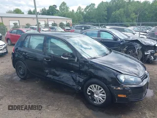 2012 Volkswagen Golf w/Conv & Sunroof with VIN WVWDB7AJ1CW307609, listed as a IAAI auction lot 42225330 with 97,152 mi miles and . Bid and sale history available at DreamBid. Image 1.