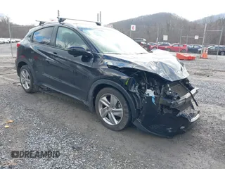 2019 Honda HR-V EX with VIN 3CZRU5H54KM729427, listed as a IAAI auction lot 41215958 with 81,957 mi miles. Bid and sale history available at carsss.com. Image 1.