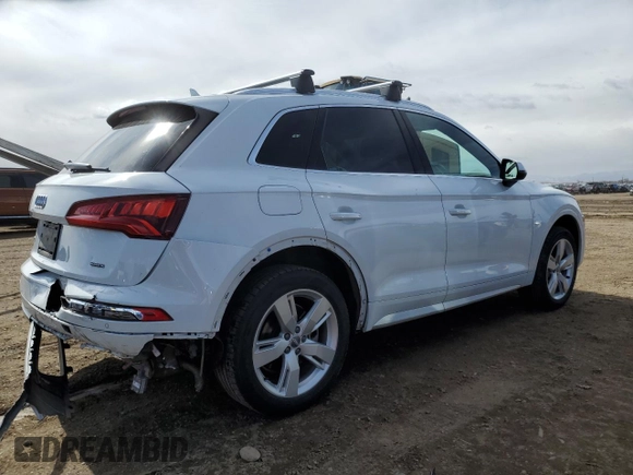 2019 Audi Q5 Premium Plus with VIN WA1BNAFY5K2044431, listed as a Copart auction lot 47662125 with 44,516 mi miles and Salvage Title. Bid and sale history available at carsss.com. Image 3.