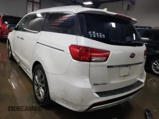2018 Kia Sedona SX-L with VIN KNDME5C14J6374887, listed as a Copart auction lot 85730294 with 142,626 mi miles and Salvage Title. Bid and sale history available at carsss.com. Image 2.