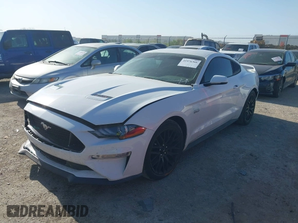 2020 Ford Mustang GT with VIN 1FA6P8CF5L5159453, listed as a IAAI auction lot 41976366 with 30,408 mi miles. Bid and sale history available at carsss.com. Image 2.