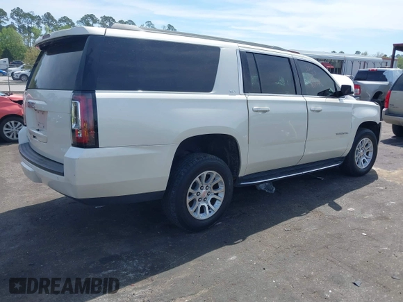 2015 GMC Yukon XL SLT with VIN 1GKS1HKC0FR154518, listed as a IAAI auction lot 41905683 with 162,482 mi miles. Bid and sale history available at carsss.com. Image 4.