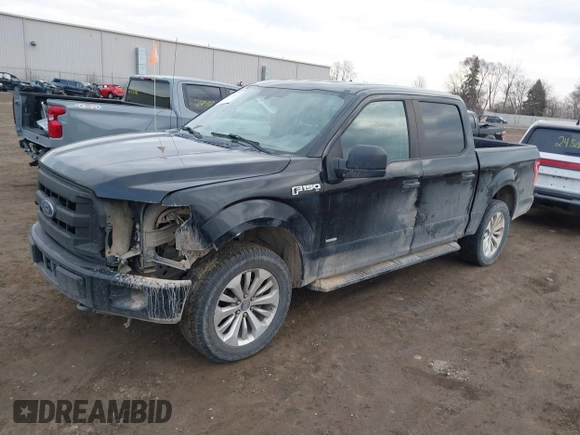 2016 Ford F-150 XLT with VIN 1FTEW1EP6GFC38944, listed as a IAAI auction lot 41793921 with 163,884 mi miles. Bid and sale history available at carsss.com. Image 2.