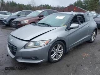 2011 Honda CR-Z EX with VIN JHMZF1D64BS000146, listed as a IAAI auction lot 42005083 with 204,459 mi miles. Bid and sale history available at carsss.com. Image 2.