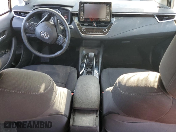 2021 Toyota Corolla LE with VIN 5YFEPMAE4MP267852, listed as a Copart auction lot 49284315 with 27,157 mi miles and Salvage Title. Bid and sale history available at DreamBid. Image 8.