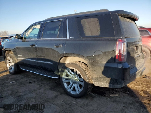 2019 GMC Yukon SLT with VIN 1GKS2BKC5KR308872, listed as a Copart auction lot 89080065 with 82,735 mi miles and Clean Title. Bid and sale history available at carsss.com. Image 2.
