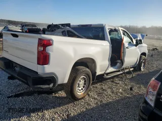 2020 Chevrolet Silverado 1500 Work Truck with VIN 1GCRWAEF1LZ211314, listed as a Copart auction lot 88732415 with Not Provided miles and Salvage Title. Bid and sale history available at DreamBid. Image 3.
