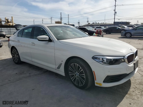 2019 BMW 5 Series 530e iPerformance with VIN WBAJA9C55KB393219, listed as a Copart auction lot 47777745 with 23,845 mi miles and Salvage Title. Bid and sale history available at carsss.com. Image 4.