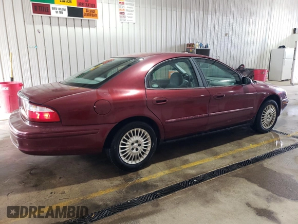 2004 Mercury Sable GS z VIN 1MEFM50U74A624472, wystawiony jako Copart lot #49885305 z przebiegiem 115 247 mil mil oraz Szkoda całkowita • Salvage title. Historia ofert i sprzedaży dostępna na DreamBid. Obrazek 3.
