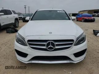 2015 Mercedes-Benz C-Class C 400 with VIN 55SWF6GB5FU034186, listed as a Copart auction lot 46135635 with 140,667 mi miles and Clean Title. Bid and sale history available at carsss.com. Image 5.