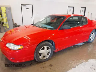 2001 Chevrolet Monte Carlo SS with VIN 2G1WX15K919357442, listed as a IAAI auction lot 41991162 with 251,743 mi miles. Bid and sale history available at carsss.com. Image 2.