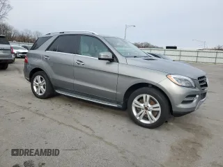2013 Mercedes-Benz M 350 with VIN 4JGDA2EBXDA200710, listed as a Copart auction lot 45701515 with 132,945 mi miles and Salvage Title. Bid and sale history available at carsss.com. Image 4.